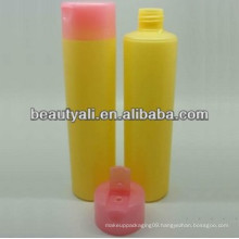 PE plastic shampoo bottle